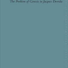 DOWNLOAD PDF 📜 Germs of Death: The Problem of Genesis in Jacques Derrida (SUNY serie
