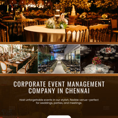 corporate event management company in Chennai