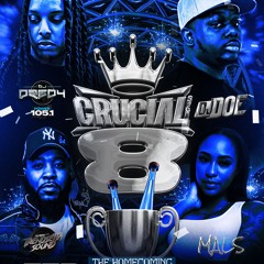CRUCIAL 8 "THE HOMECOMING" TECH XII BIRTHDAY LIVE AUDIO FT DJ MALS DJ DREDY DJ DOE DJ FAMOUS TSS X DJ LUCKY