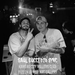 Saul Gucci B2B Sync @ MOD Art Gallery | KC Rollers Club