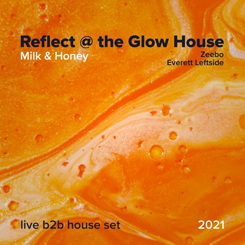 Reflect @ the Glow House: Milk & Honey / live b2b house set by Zeebo and Everett Leftside 2021.4.3