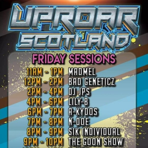Friday Sessions - JPS, DJ Taggart, MC San - D, MC Massive & MC Ridgey