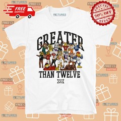 Greater Than Twelve Big 12 Conference Mascot Family Shirt