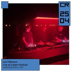 Les Flâneurs - Live at Listen Festival Brussels