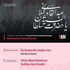 Nihavend Kaside - Hâfız Murat Taştekin | Allah Allah Rabbünâ (Nihavend İlahi) | İTTMT