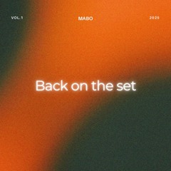 Back on the set