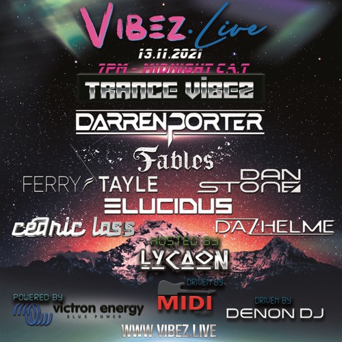 Vibez Live Mix Trance Classics Reworks and Remixes
