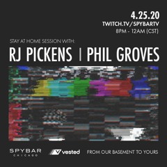 RJ Pickens - Spybar CHI Livestream 2hr Set - 25Apr2020