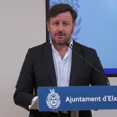 Declaraciones del alcalde Pablo Ruz sobre la exigencia de inversiones para Elche
