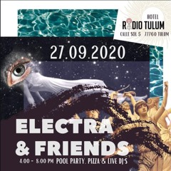 Radio Tulum Hotel presents Sundays in the Green Room with ELECTRA + Friends Vol. 5 _ 28.09.2020