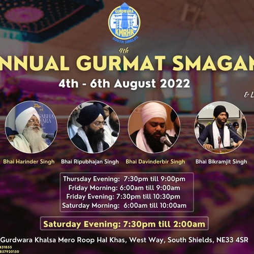 04. Bhai Ripubhanjan Singh - Teria Santa Jacho - Thursday Eve