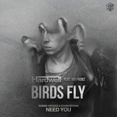 Hardwell ft. Mr. Probz x Robbie Mendez & Edwin Reiman - Birds Fly x Need You (Adem Scenn MashUp)