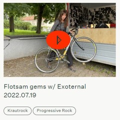 Radio Vilnius_Flotsam Gems W Exoternal July 19. 2022