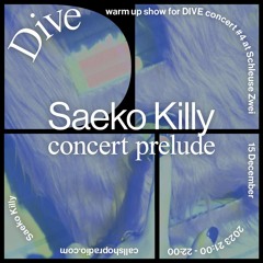 DIVE w/ Saeko Killy 15.12.23