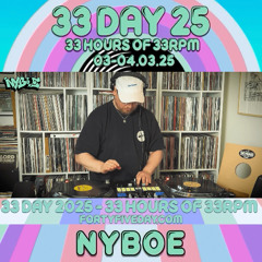 Nyboe | 33 Day 2025 | Library Music, Hip Hop, Samples | 33rpm