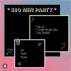 180min@Drittel RØD b2b KADO Pt.2