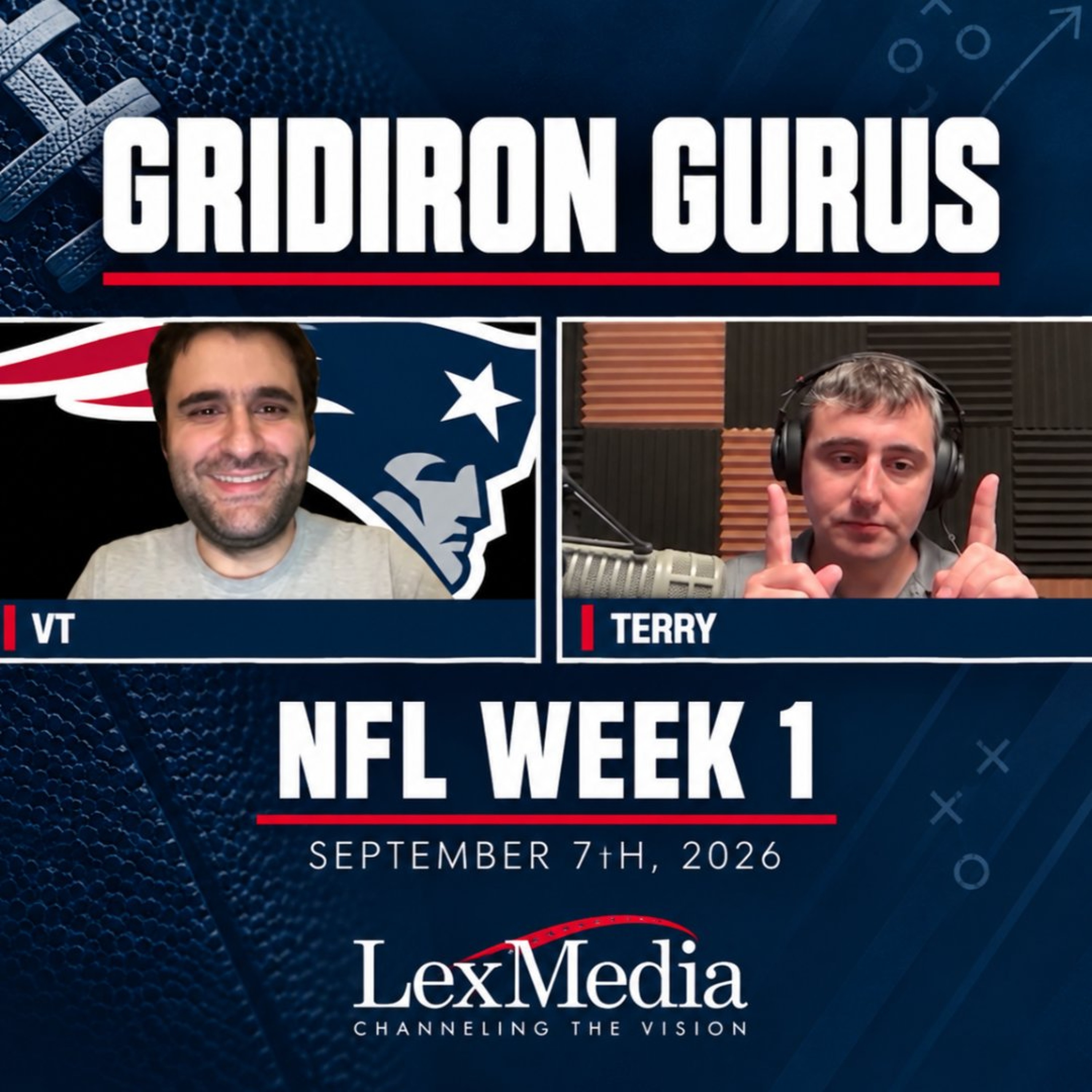 Gridiron Gurus | Welcome Back & Week 1 Predictions (September 7th, 2026) episode artwork