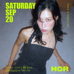 HÖR / TAKT130 / SEP 20, 2025