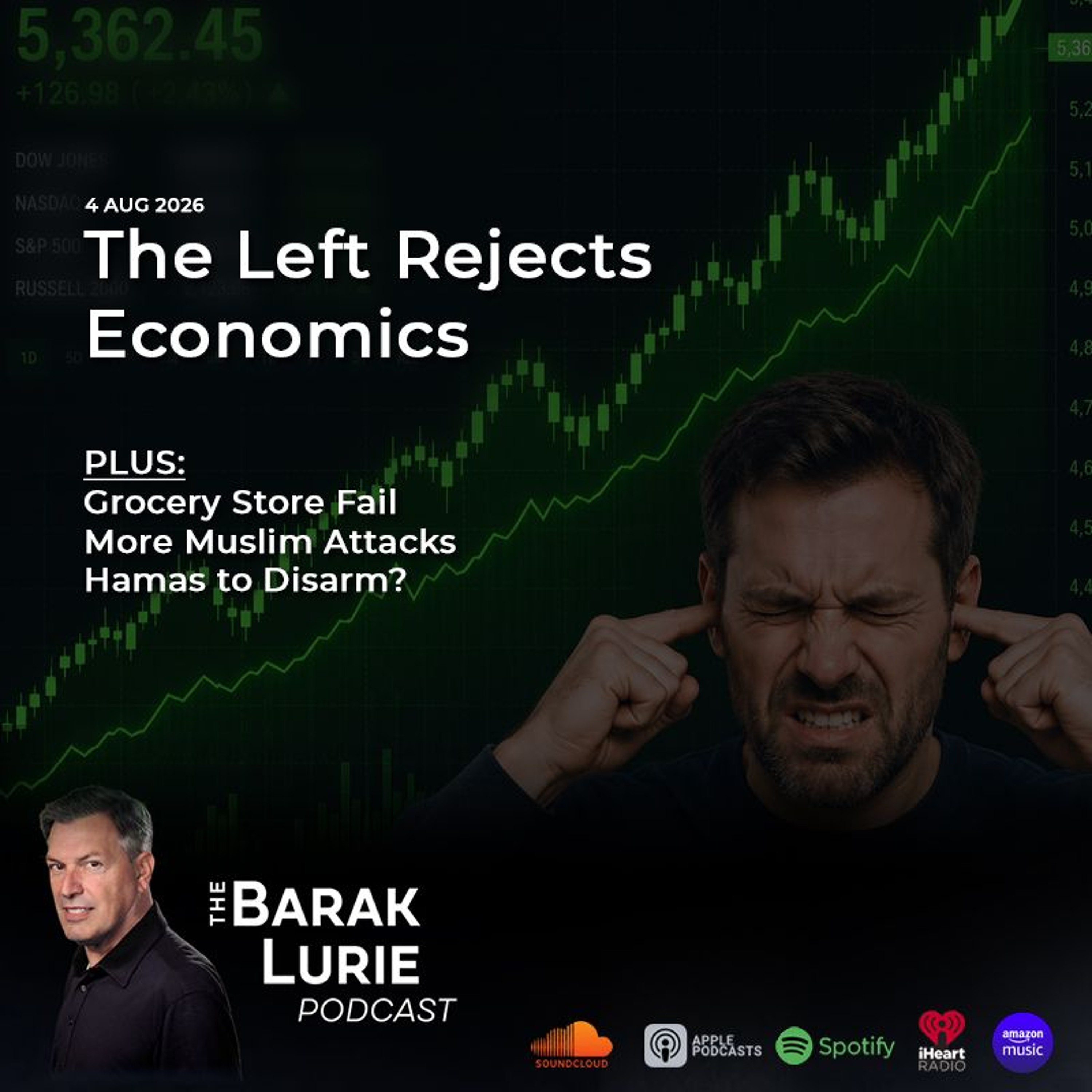THEME-The Left Rejects Economics; Grocery Store Fail; More Muslim Attacks; Hamas to Disarm? episode artwork