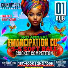 3rd ANNUAL EMANCIPATION CUP (PROMO) DANCEHALL TROUBLEMAKERS