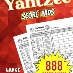 FREE EBOOK 📘 Yahtzee Score Pads: 888 Large Score Pages for Scorekeeping | Yahtzee Sc