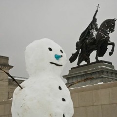 Snowman On Guard