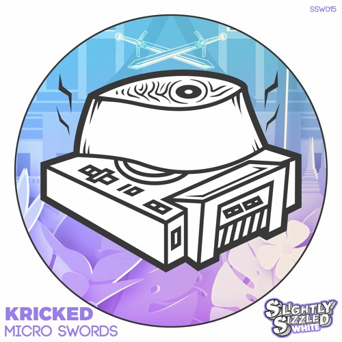Kricked - Micro Swords [Slightly Sizzled White]