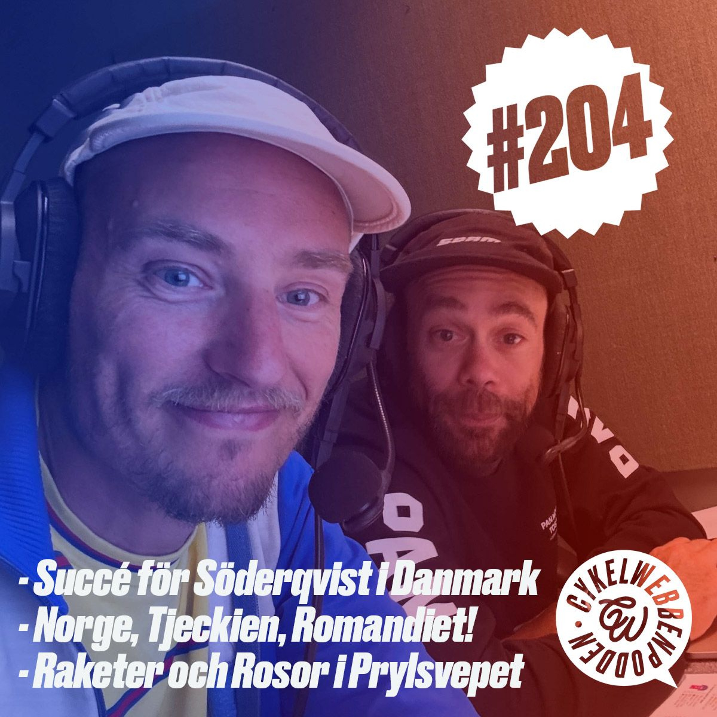 204. Svensk succé i Danmark, massor av tävlingar och en spännande sponsorrockad