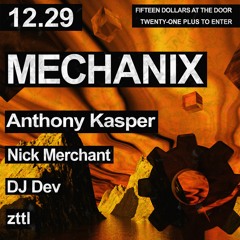 Live at Mechanix 12-29-23