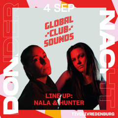 COMING UP - September 4th - Dondernacht: Global Club Sounds w/ Nala & Hunter