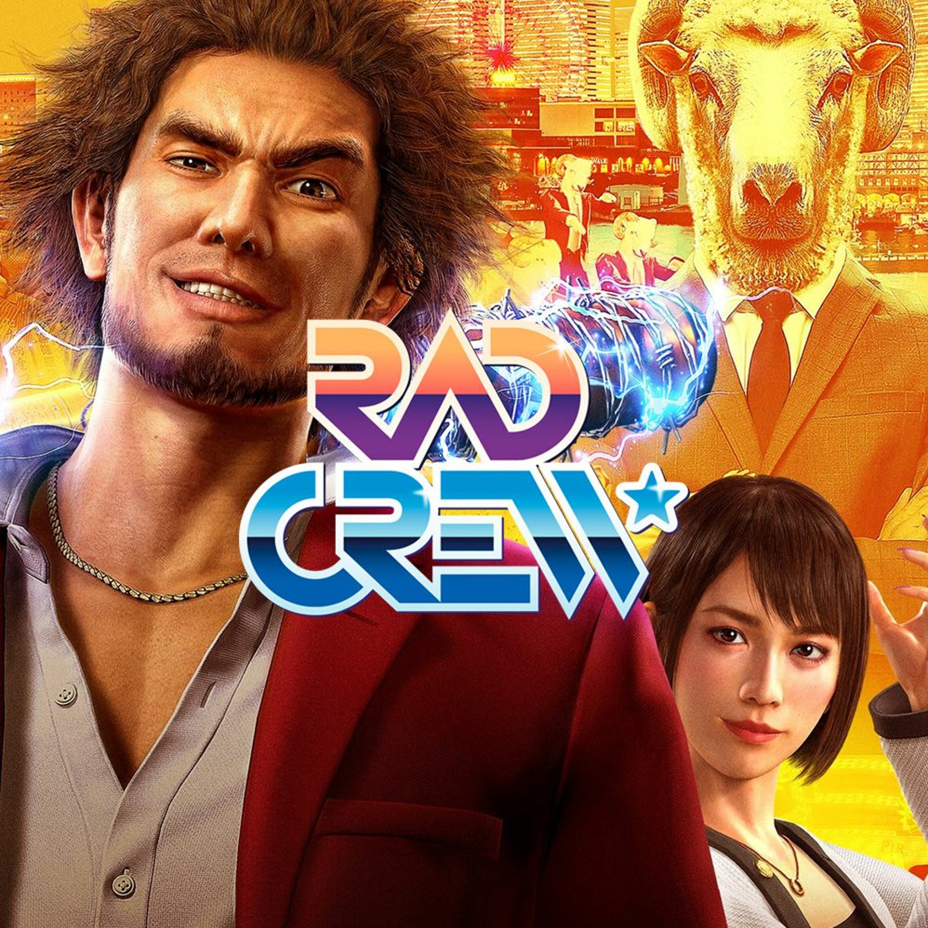 Rad Crew S21E01: Nytt år og Yakuza: Like a Dragon episode artwork
