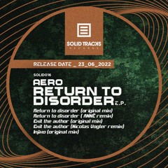 Return To Disorder (original mix)