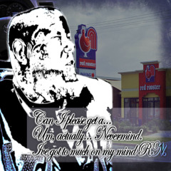 Im in Red Rooster and I dont know what to order All I can think about is the pain (seba.kyu)