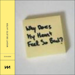 Why Does My Heart Feel So Bad (Might Delete Later Cover)