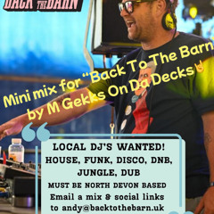 Back To The Barn Mini Mix Comp