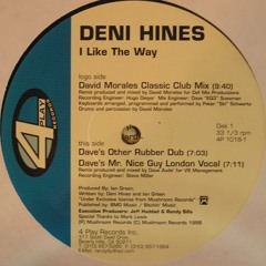 "I LIKE THE WAY"  DENI HINES - BEN SHARP FEAT. WILL SHARP (BASSLINE EDIT) [FREE DL]