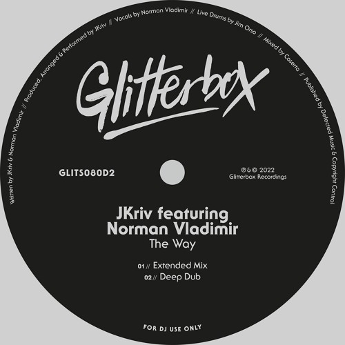 JKriv featuring Norman Vladimir 'The Way (Extended Mix)' - Out 28.01