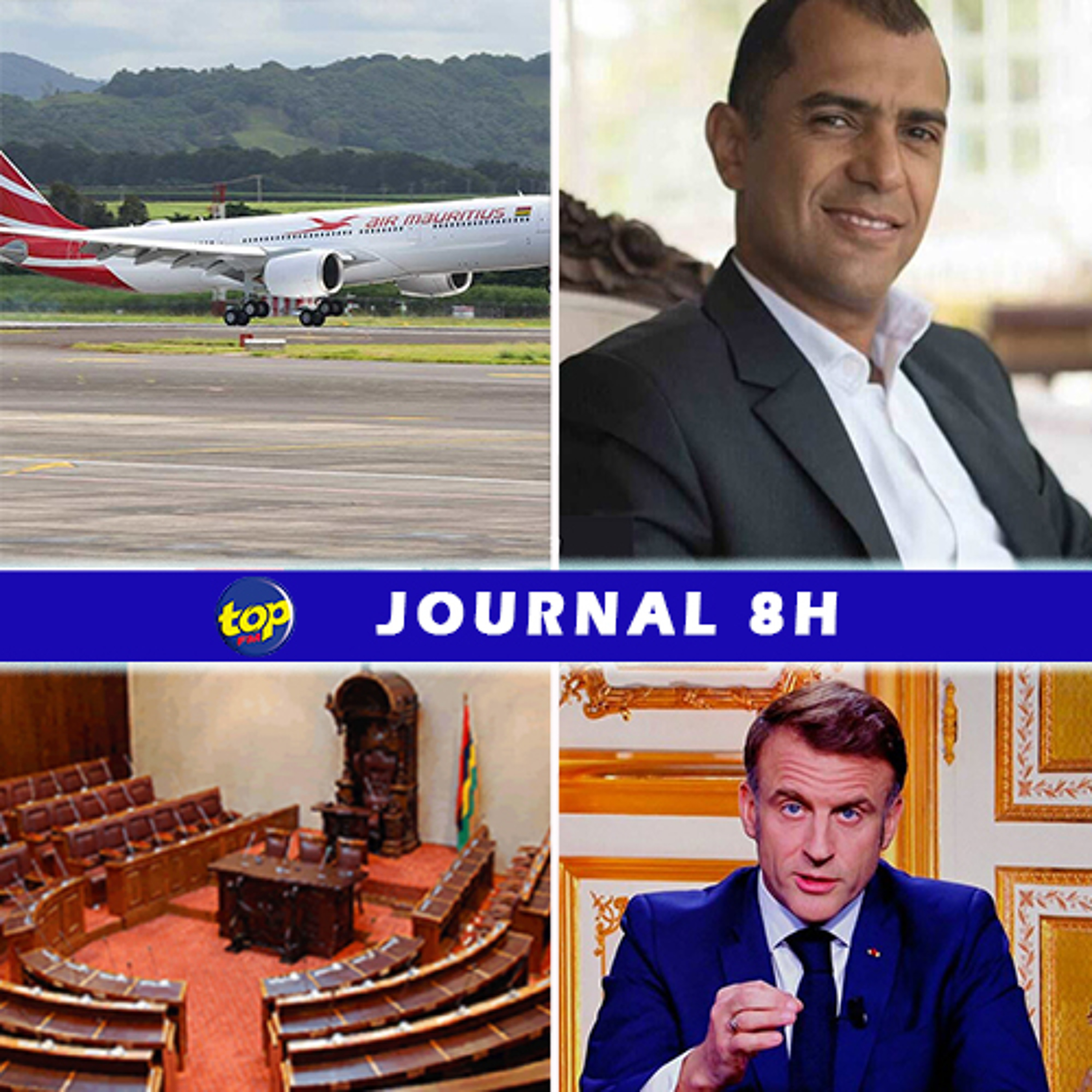Le journal de 8H de ce vendredi 6 decembre 2024