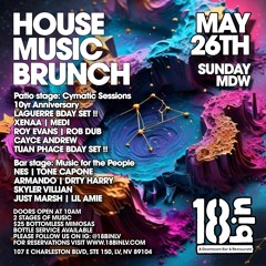 Just Marsh Live at 18bin's HOUSE MUSIC BRUNCH MDW '24