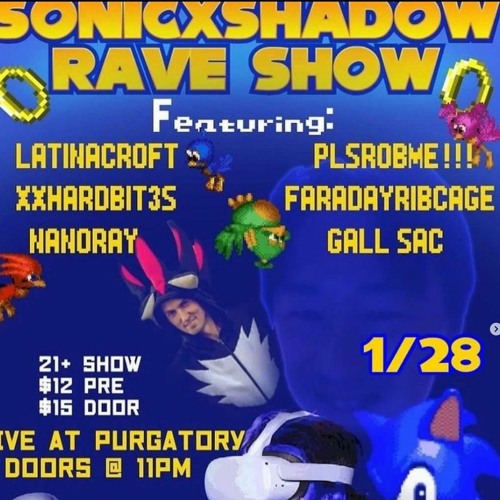 Therealsonicfan Rave Stream LUV IS REAL FOR XXHARDBIT3S @ SONIC X SHADOW RAVE 1 - 28 by ...