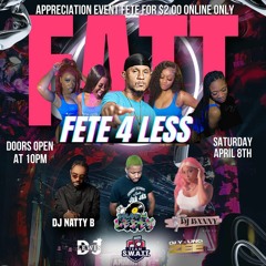 DJ LEWIS Presents: FETE4LESS Dancehall Segment (LIVE AUDIO)