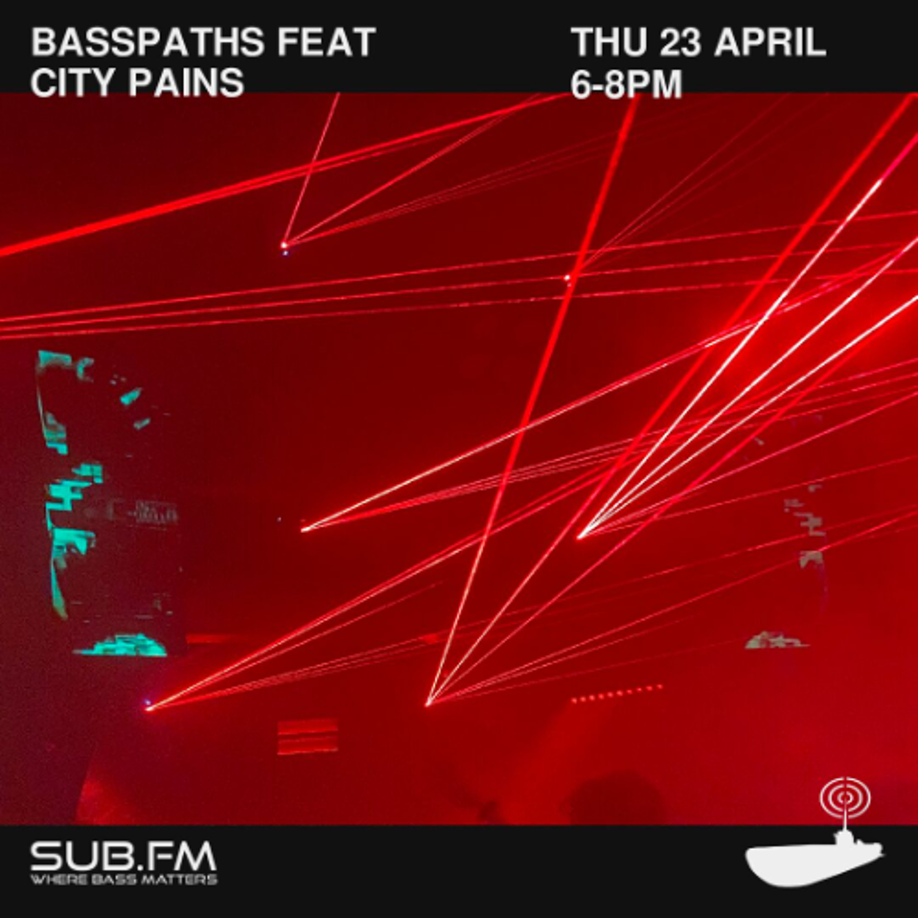 Buster presents Basspaths feat City Pains - 23 Apr 2026 episode artwork