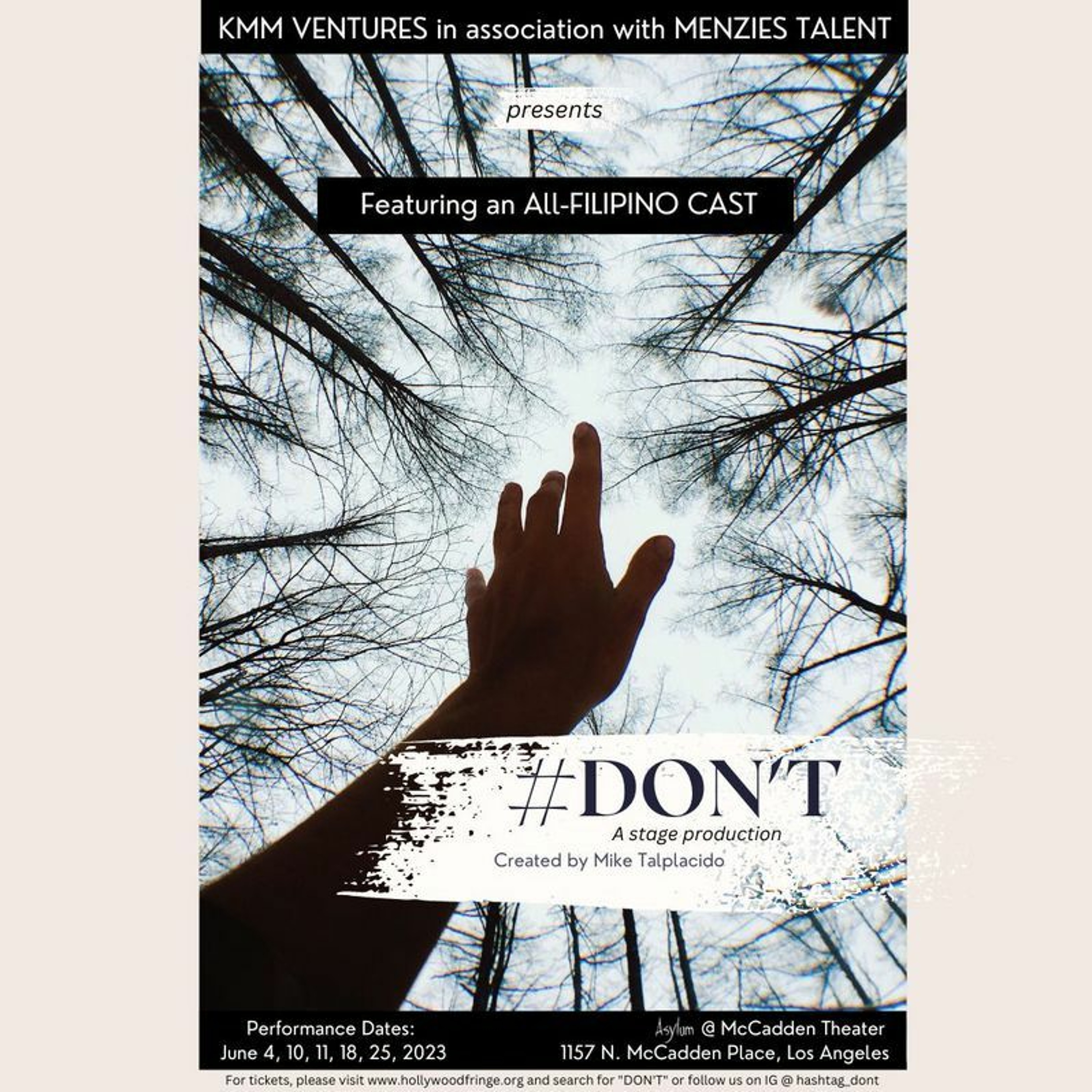Hollywood Fringe 2023: #Dont @ McCadden Theatre - Review episode artwork