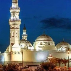 صلاة العشاء من مسجد قباء بالمدينة المنورة ١٩ يناير ٢٠١٩