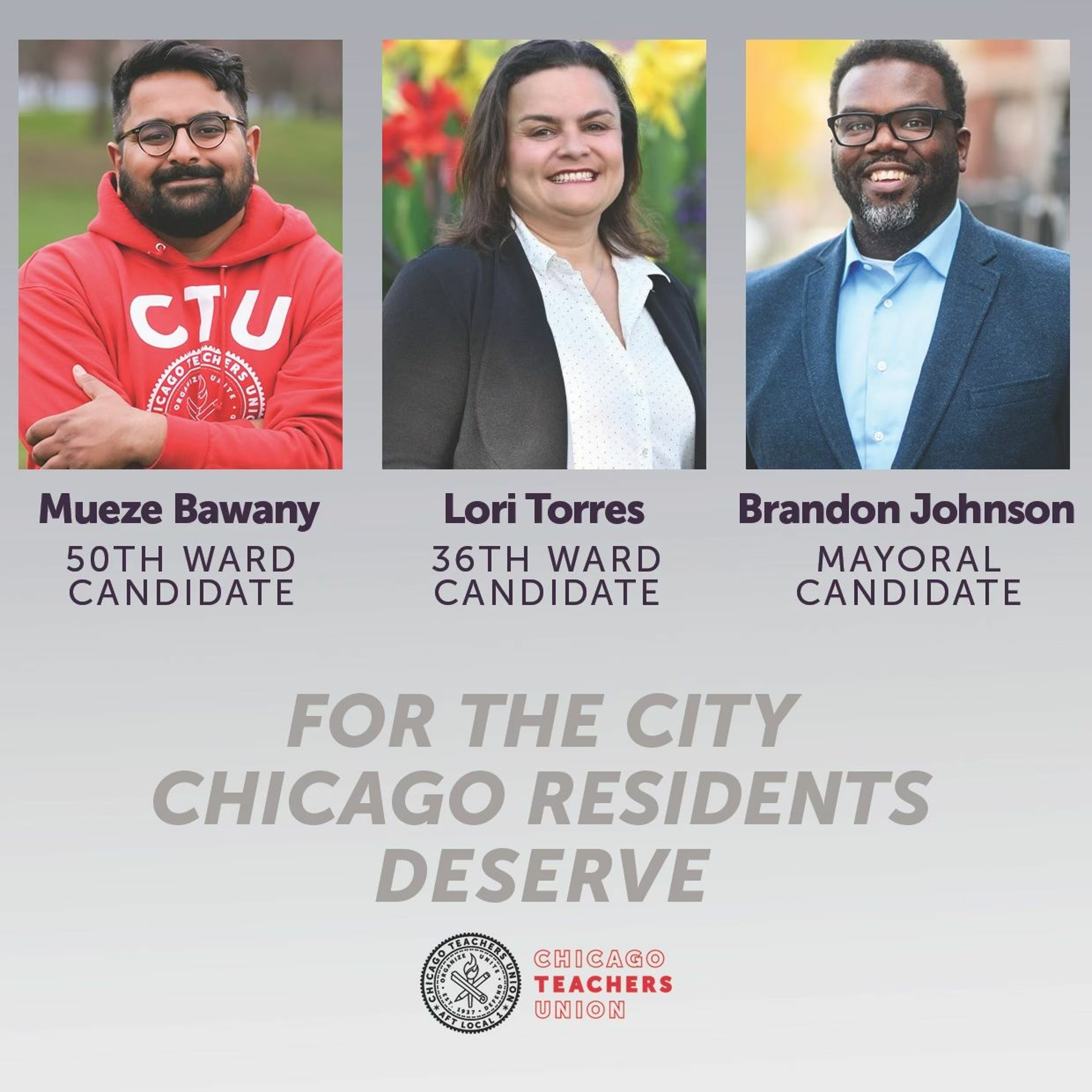 Three Candidates Chicago Deserves