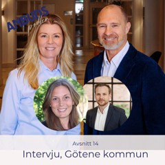Avsnitt 14 | Vad har Kalle Anka och Anbudspodden gemensamt - Götene kommun om dialog, företagsklimat och samverkan