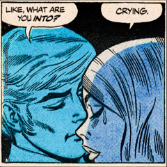 It's okay to cry in your living room.