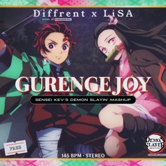 Diffrent x LiSA - GURENGE JOY (Sensei Kev's Demon Slayin' Mashup) [free DL]