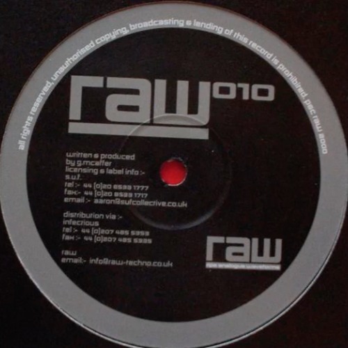 Raw 10 A (Original Mix) - Guy McAffer