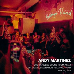 Andy Martinez @ Jolene Sound Room, Miami 06/23/2024 - Flamingo Road